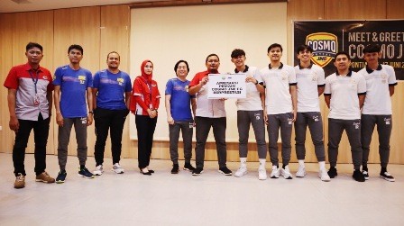 JNE Berikan Bonus Puluhan Juta untuk Pemain COSMO JNE FC, Peraih Perak Futsal Sea Games Vietnam 2021