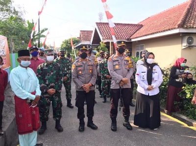Kapolresta Jambi Lakukan Pengecekan Kesiapan Kampung Tangguh