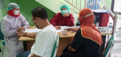 Puluhan Awak Media Divaksinasi Covid-19