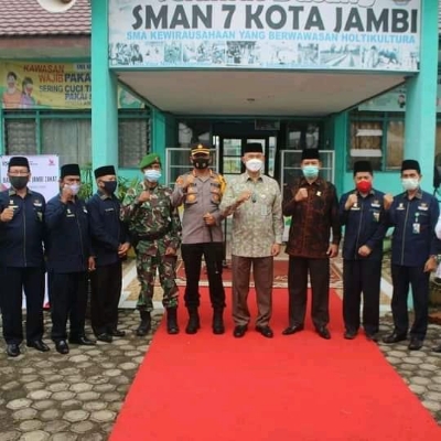 Walikota Jambi Syarif Fasha, Resmikan Kampung Mitra Binaan Baznas Kota Jambi