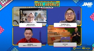 Sambut Era Post Normal, JNE Dukung UMKM Jambi di JNE Goll, Aborasi Bisnis Online 2022