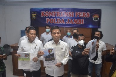 Ditreskrimum Polda Jambi Ungkap Kasus Investasi Bodong