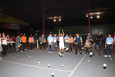 Kapolda Jambi Buka Kejuaraan Tenis Kapolda Cup dalam Rangka Hari Bhayangkara ke-76