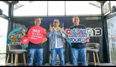 Collabonation Tour Hadir Menyapa Padang untuk Rasakan Langsung Jaringan Baru Indosat 