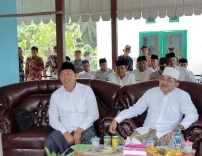 Bupati Tanjab Barat Sosialisasi Ketahanan Pangan di Desa Tanjung Tayas 