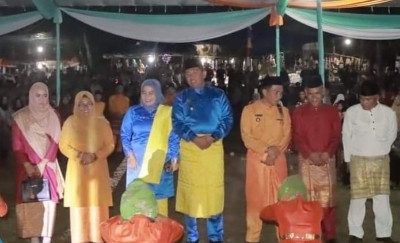 Wabub Tanjab Barat Membuka MTQ Kecamatan Muara Papalik