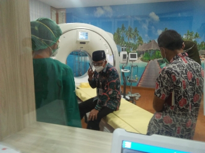 Walikota Jambi Fasha Tinjau Ruang ICU Khusus RS Abdul Manap