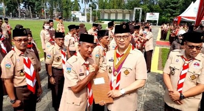 Walikota Jambi Harap Gerakan Pramuka Kembali Aktif di Sekolah