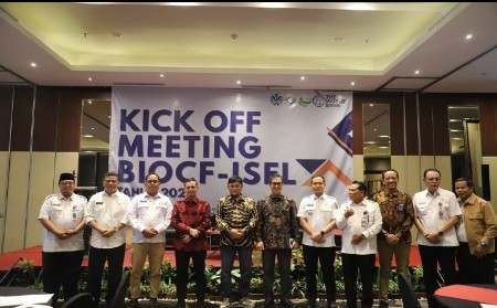 Wabup Katamso menghadiri acara Kick Of Meeting Bio CF-ISFL Provinsi Jambi