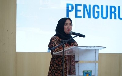 Hj Hesti Haris Apresiasi Gerai UMKM Dekranasda Kota Jambi dan Dorong Perlindungan HAKI Produk Unggulan