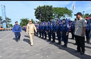 Walikota Jambi Pimpin Apel Siaga Bencana, Instruksikan Kesiapan Hadapi Banjir