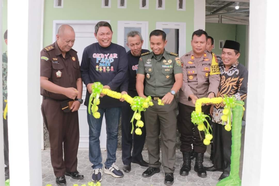 Wabup Hairan Hadiri Peresmian Rumah Dinas Asrama Kodim 0419/Tanjab