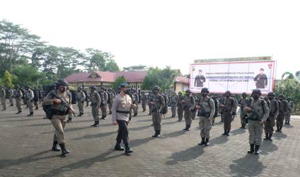 Kapolda Jambi Lepas 150 Personel Brimob dalam Rangka BKO Polda Sulawesi Tengah 