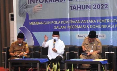 Al Haris: Pejabat Jangan Alergi dengan Wartawan