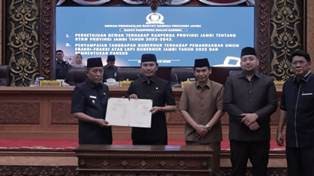 DPRD Provinsi Jambi Sahkan Ranperda RTRW