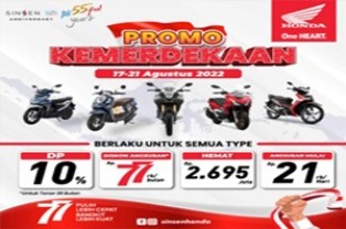 Merdeka! Beli Motor Honda Banyak Diskonnya 