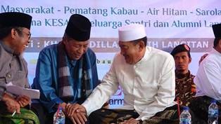 Wagub Abdullah Sani Resmikan Ponpes Darussalam Pematang Kabau