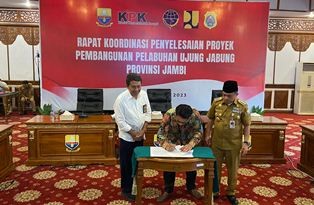 Pemprov Jambi Gandeng KPK Selesaikan Masalah Pelabuhan Ujung Jabung