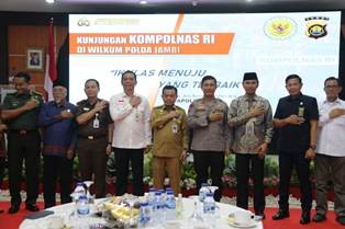 Gubernur Al Haris Puji Peran Kapolda Jambi dalam Mengayomi Masyarakat