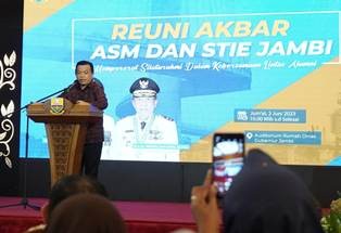 Gubernur Al Haris Harapkan ASM-STIE Jambi Dirikan Akademi Pariwisata Provinsi Jambi