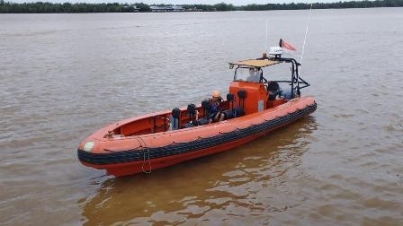 Kapal Nelayan  Terbalik di Ambang Luar Satu Orang Hilang