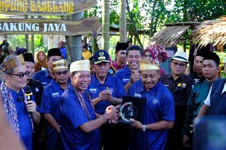 Direktur Kemenparekraf RI Kunjungi Kampung Baselang Bakung Jaya, Masuk 75 Besar Anugerah Desa Wisata