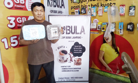 Misfiadi Pengusaha Rumah Makan Banting Stir Jadi Distributor Kopi Kobula Dimasa Pandemi Covid-19