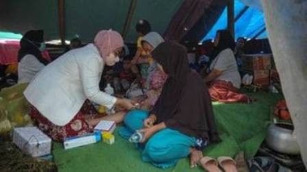 Korban Gempa Cianjur Mulai Terserang Penyakit ISPA