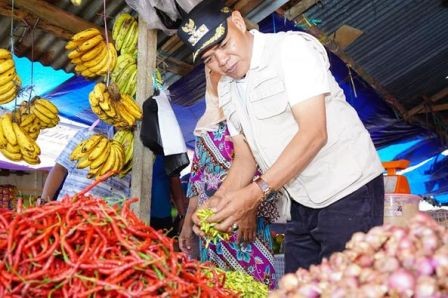 Stabilkan Harga Sembako Jelang Nataru, Pemkab Tebo Gelar Operasi Pasar