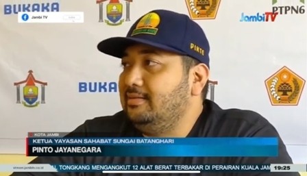 MKGR Prov Jambi Support Ekspedisi Milir Berakit dalam Rangka HUT Prov Jambi dan HUT Ormas MKGR