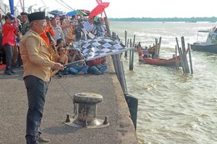 Bupati: Lomba Balap Pompong upaya lestarikan Tradisi Bahari dan Dongkrak Wisata Daerah