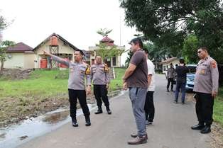 Dukung Program Pemerintah, Kapolresta Jambi Gerak Cepat Cek Lahan Rencana Pembangunan SPPG