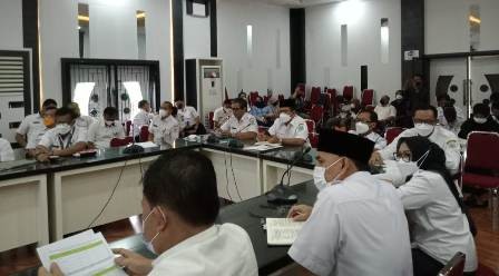 Wakil Walikota Jambi, Maulana Pimpin Rakor Tim Koordinasi Penanggulangan Kemiskinan 