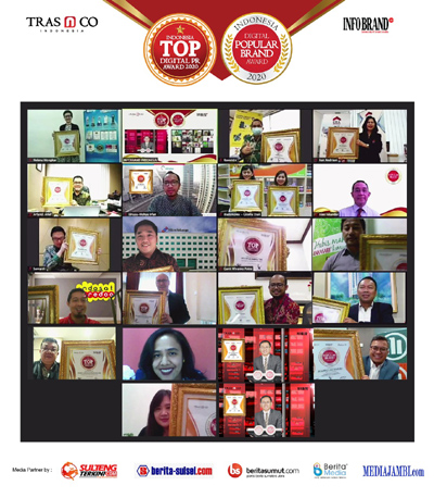 Pemenang Indonesia Digital Popular Brand Award & TOP Digital PR Award 2020