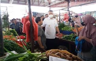 Walikota Fasha Sidak Harga Sembako dan Ketersediaan  Pangan Jelang bulan Suci Ramadhan