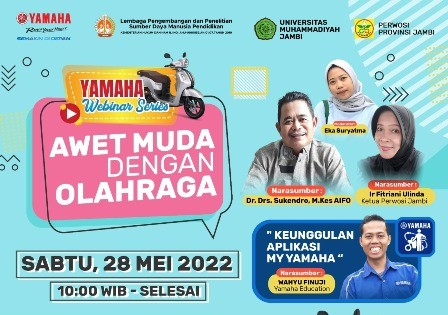 Awet Muda Bersama Yamaha Jambi Dalam Webinar Series