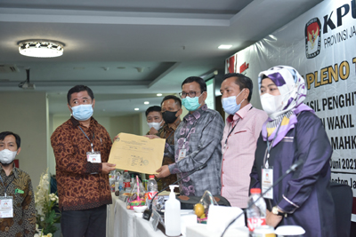PSU Pilgub Jambi, Haris-Sani Terpilih Sebagai Gubernur Jambi