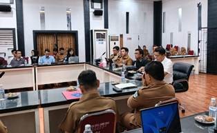 Wawako Diza Pimpin Rakor Tim Percepatan Akses Keuangan Daerah Tahun 2025